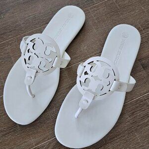 Tory Burch Miller Sandal Size 9 White
